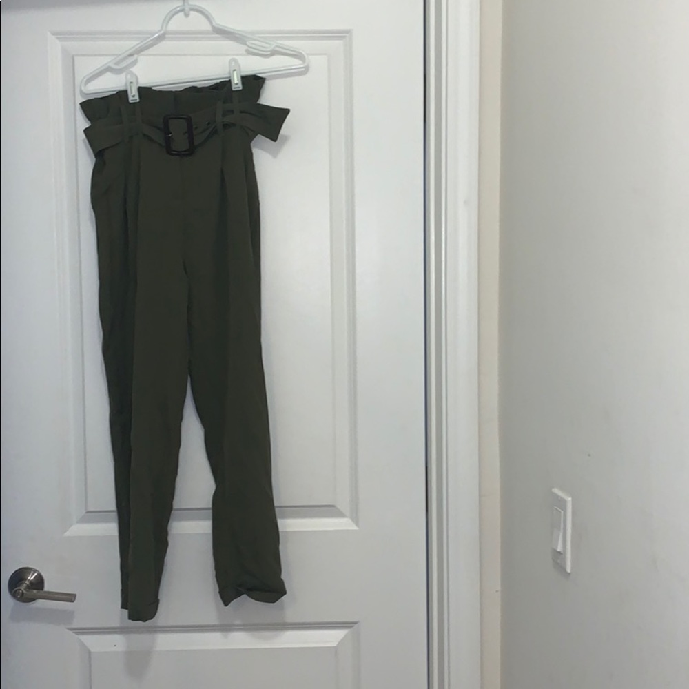 Green pants